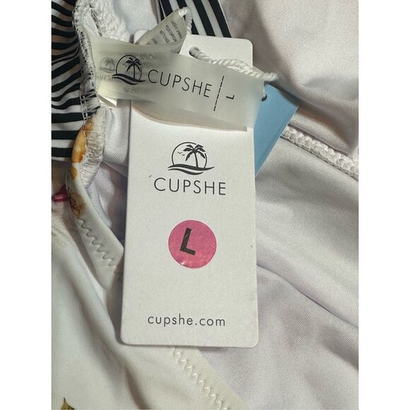 CUPSHE NWT size L one piece women’s swimsuit - Picture 8 of 12